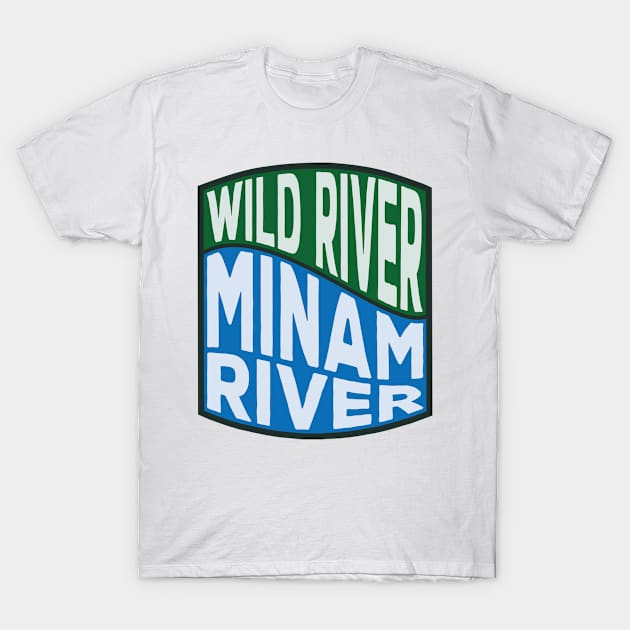 Minam River Wild River Wave T-Shirt by nylebuss